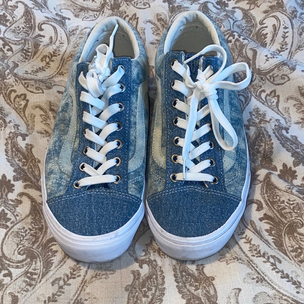 Blue Denim Vans